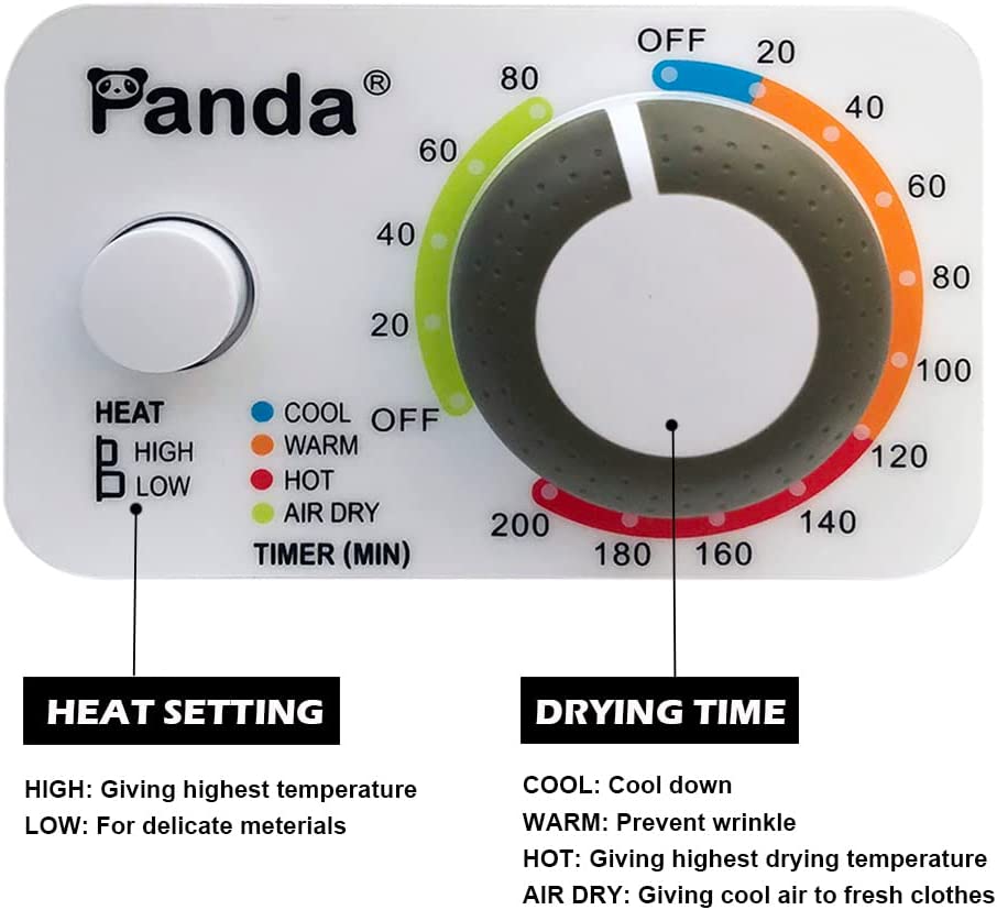 Panda Compact Dryer - Picture 2