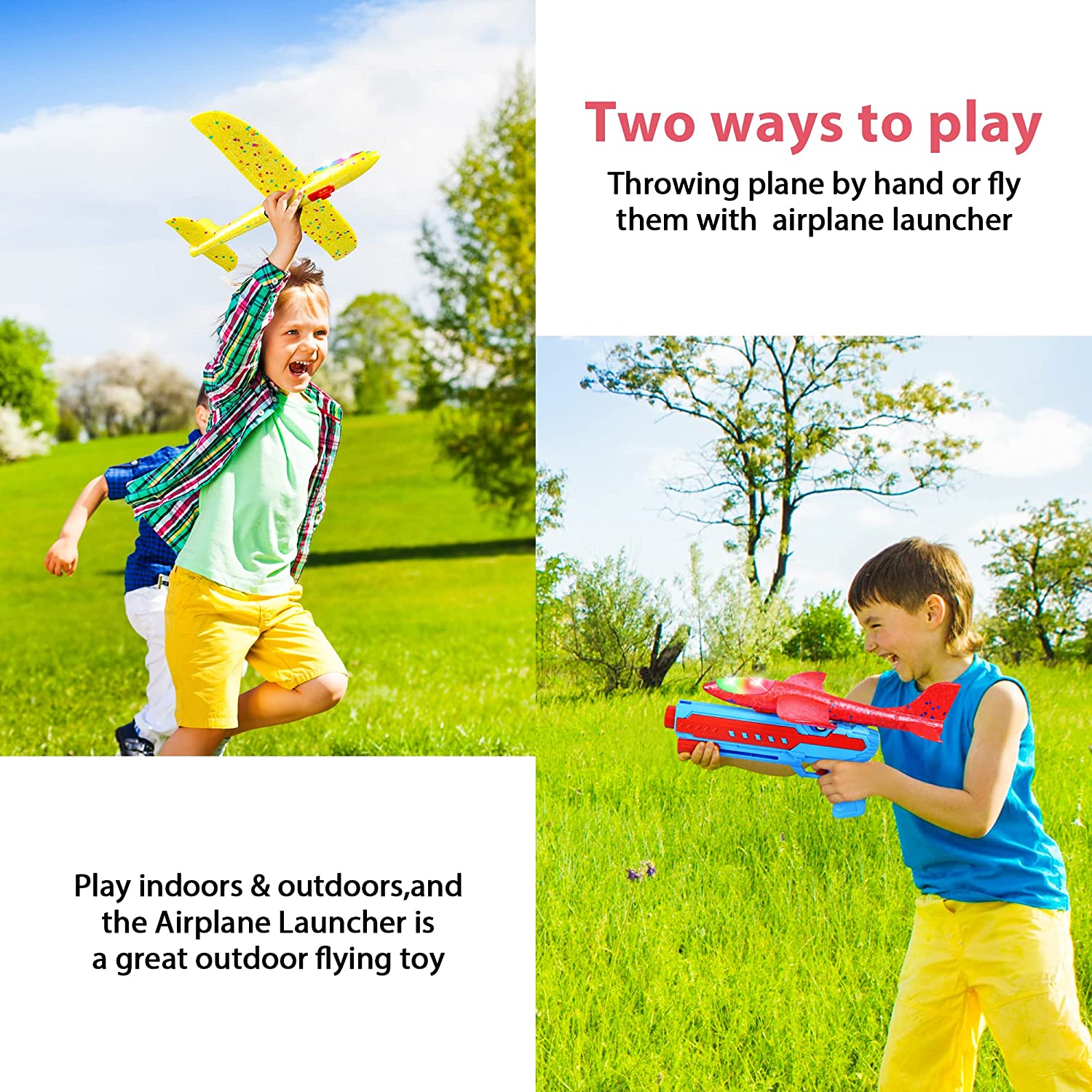 4 Pack Airplane Launcher Toys - Picture 2