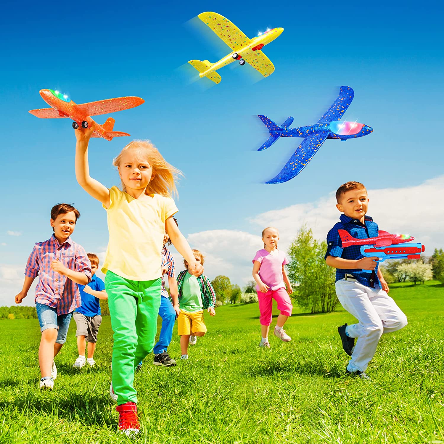 4 Pack Airplane Launcher Toys - Picture 7