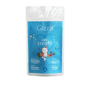 Gizzls Fish CBD Cat Treats - Picture 1