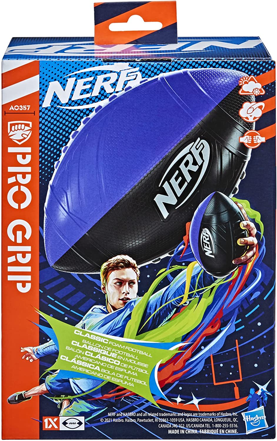 NERF Pro Grip Football - Picture 4