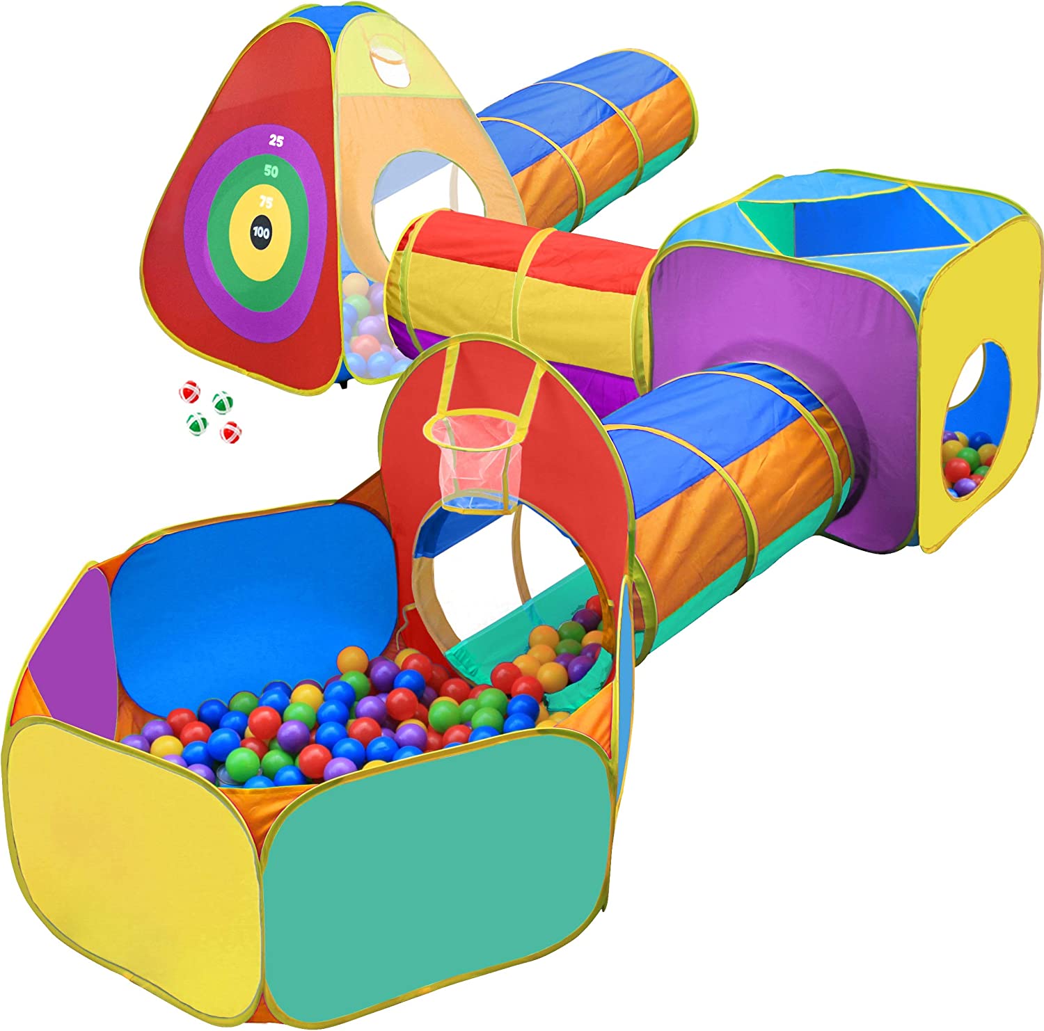 Play Tent and Tunnels for Kids - Picture 1