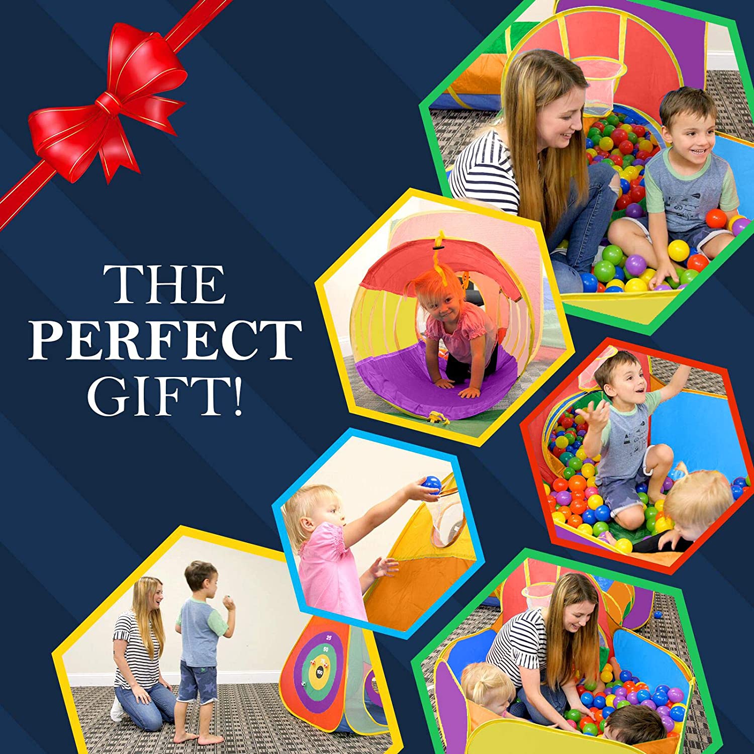 Play Tent and Tunnels for Kids - Picture 2