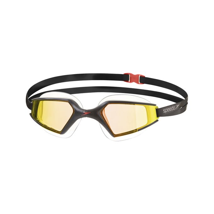 Speedo Performance Aquapulse Max Mirror Goggle Black - Picture 1